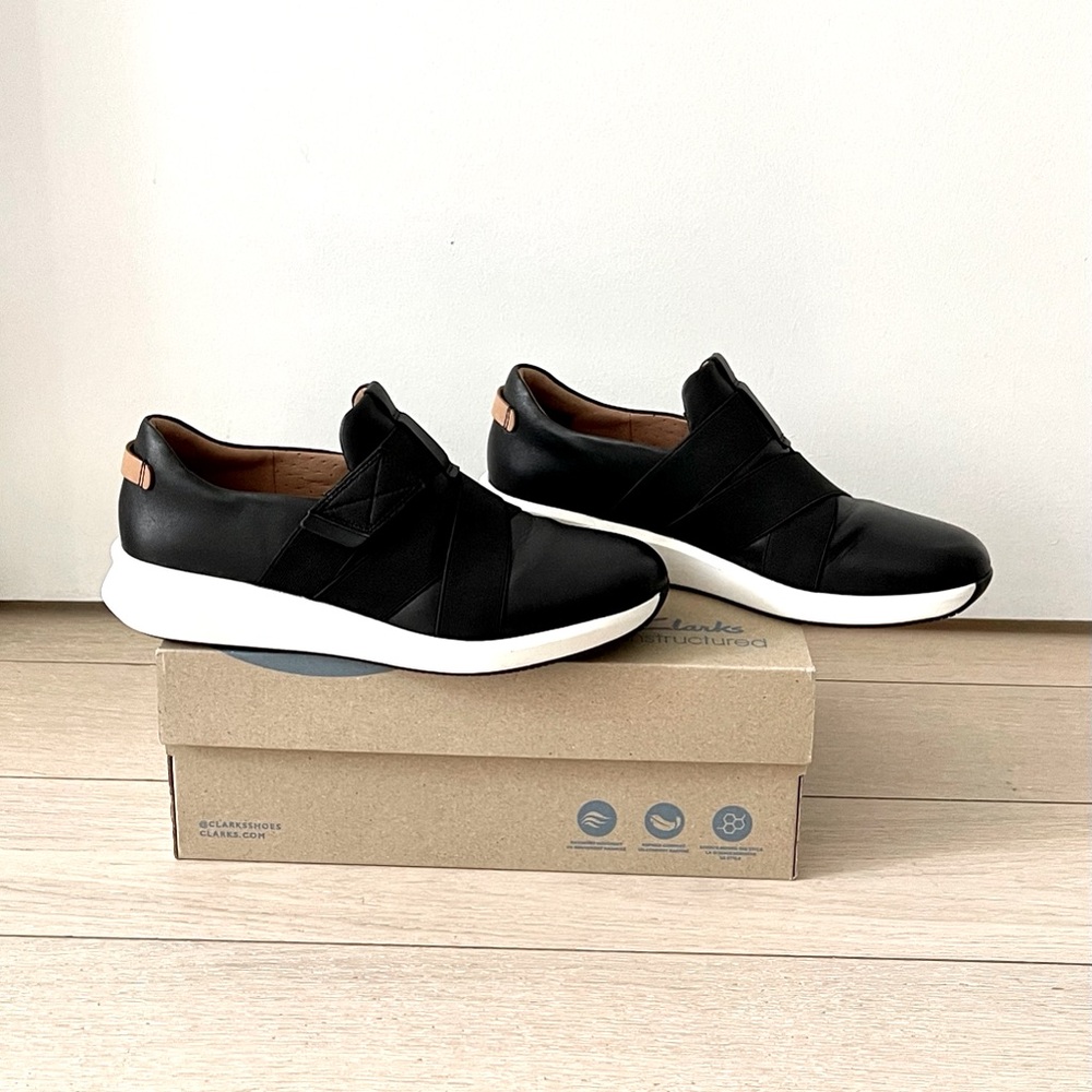 Clarks leather sneakers